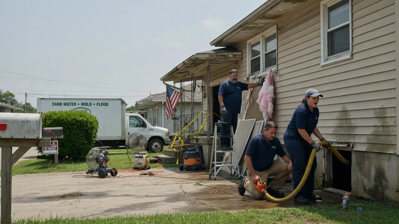 Water Damage Repair in Deep Run, NC near me
